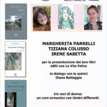 11/3/23 Margherita Parrelli, Tiziana Colusso e Irene Sabetta in poesia