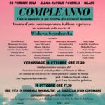 19/10/23 Omaggio a Szymborska - Dialogo scenico scritto da Marvi del Pozzo