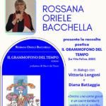 20/2/2024 Rossana Bacchella presenta «Il grammofono del tempo»