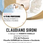 29/5/24 Claudiano Sironi con «Il tè del Professore»