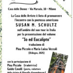 21/3/26 Milano - Incontro con la poetessa americana Susan M. Schultz